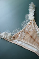 Aphrodite Chainmail Jersey Thong Gold