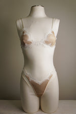 Aphrodite Chainmail Jersey Bralette Gold