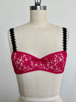 Bandeau Bralette Fuchsia