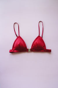 Size XS Devon Bralette Red