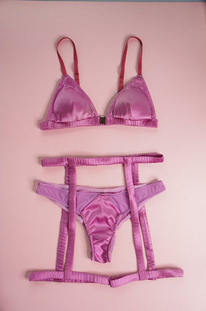 Devon Three Piece Set Orchid Pink