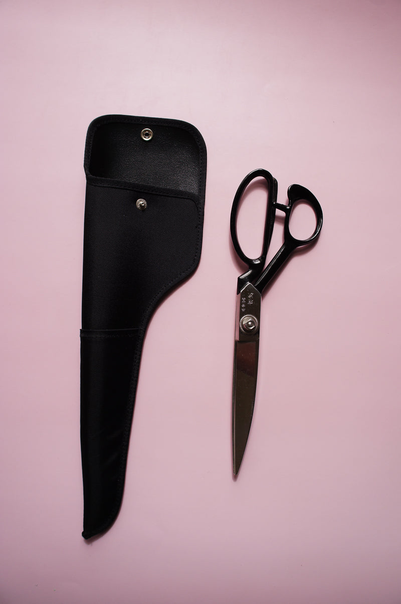 nylon scissors case side by side view