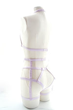 Elektra Caged Bralette Lavender Silk