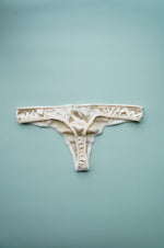 Genevieve Appliqué Panty Champagne